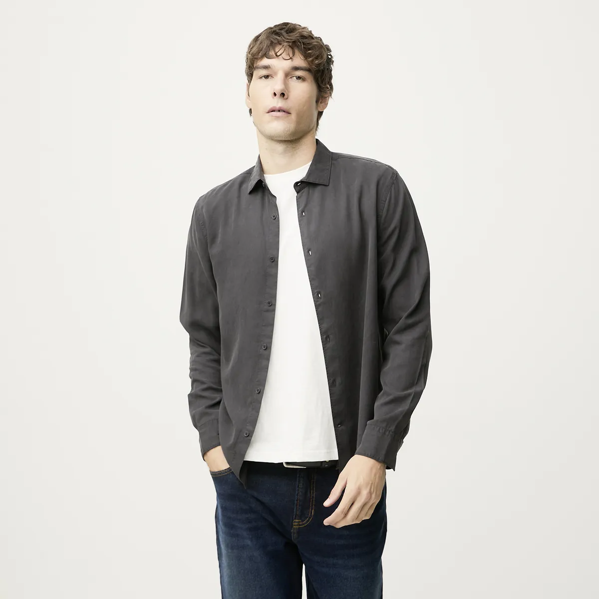 BASEMENT - Camisa Hombre Basement