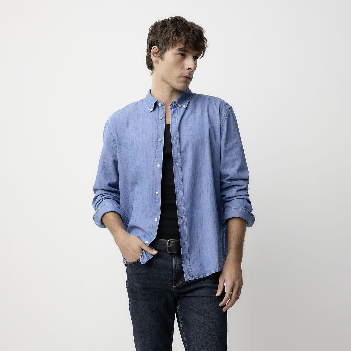 BASEMENT - Camisa Hombre Basement