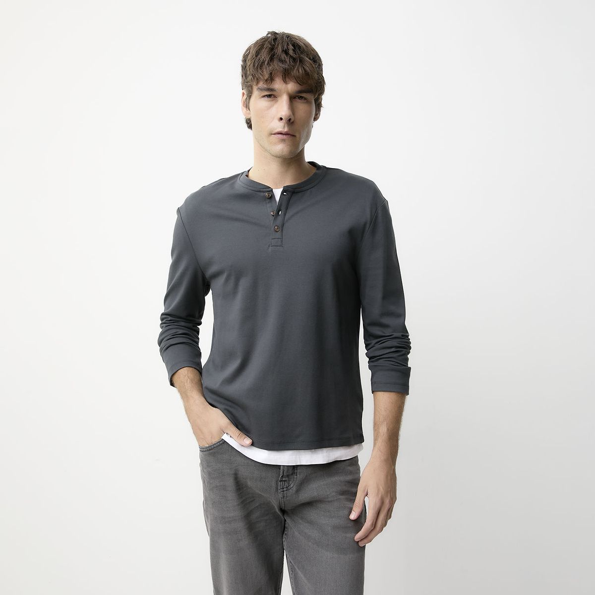 BASEMENT - Polera Hombre Basement