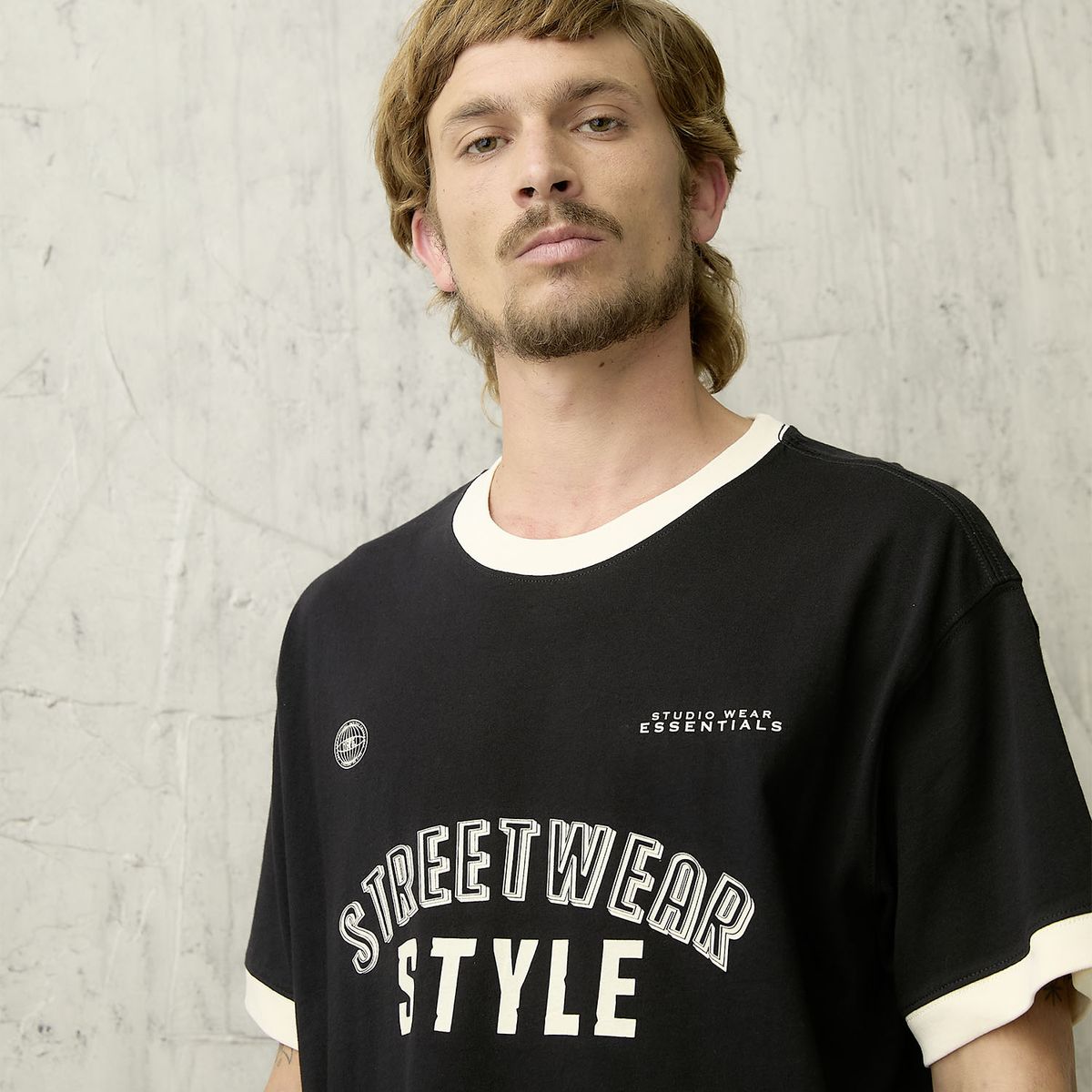 AMERICANINO - Polera Manga Corta Hombre Americanino