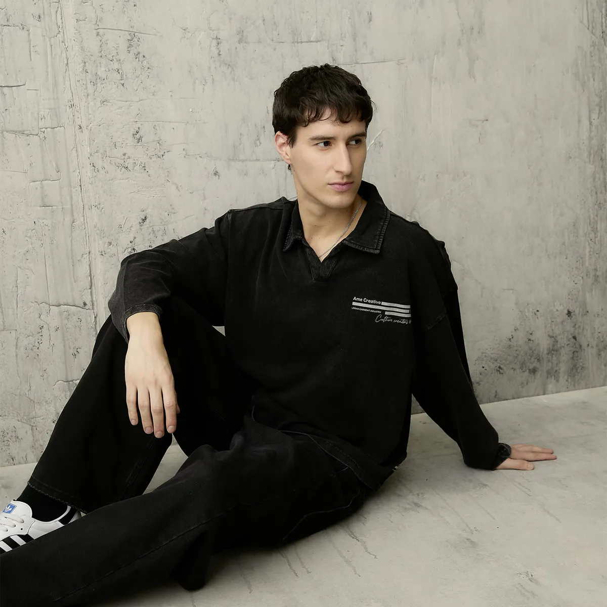 AMERICANINO - Polera Manga Larga Hombre Americanino