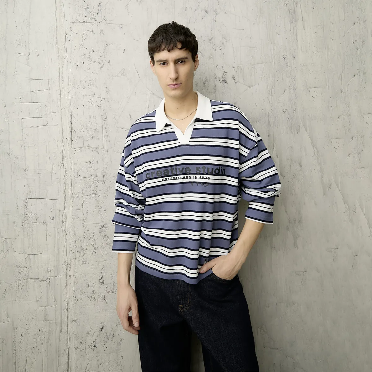 AMERICANINO - Polera Manga Larga Hombre Americanino
