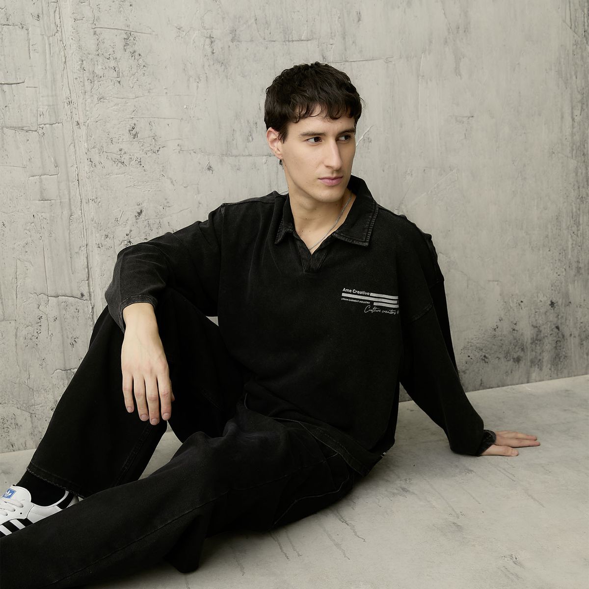 AMERICANINO - Polera Manga Larga Hombre Americanino