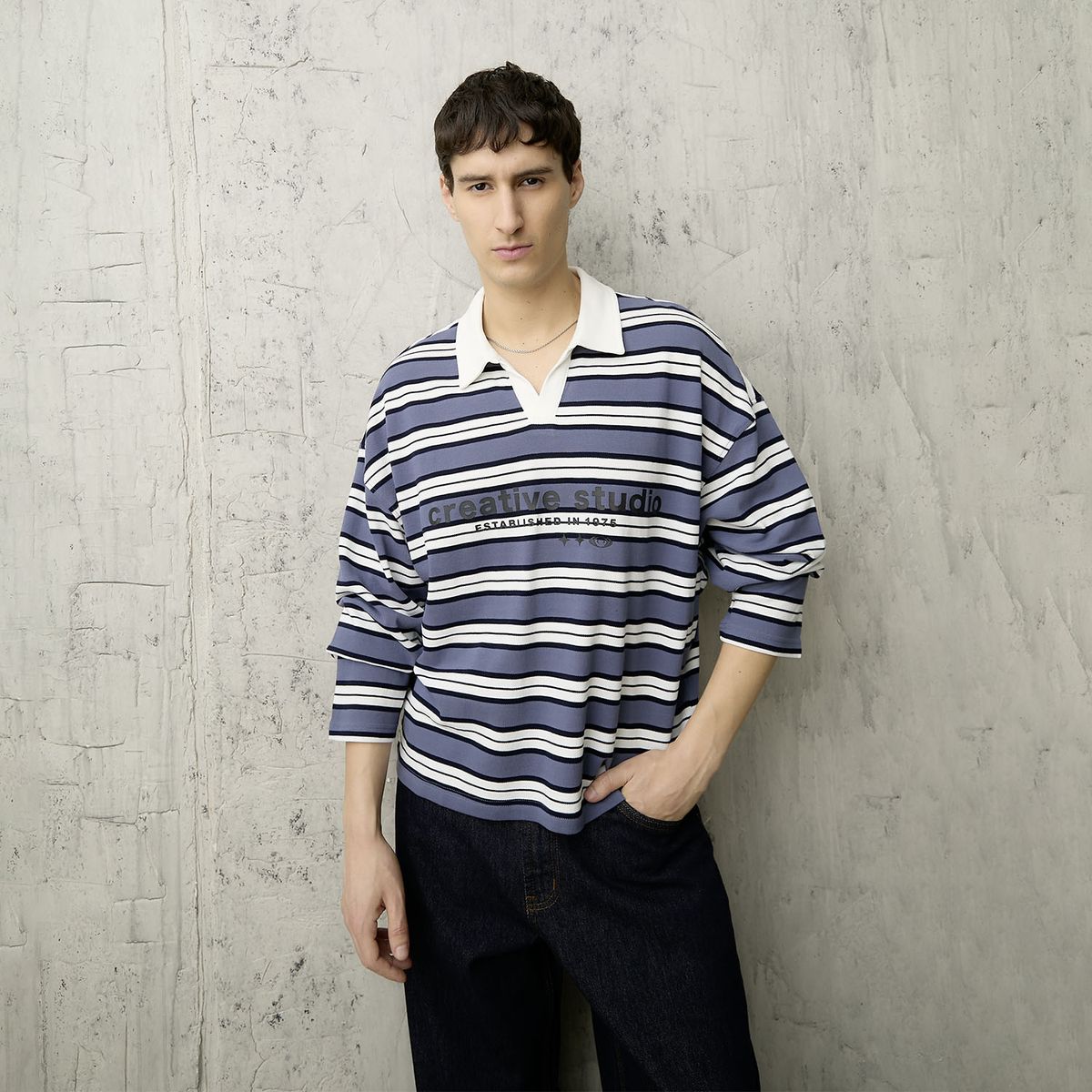 AMERICANINO - Polera Manga Larga Hombre Americanino