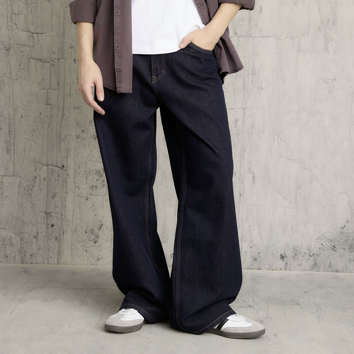 AMERICANINO - Jeans Baggy Hombre Americanino