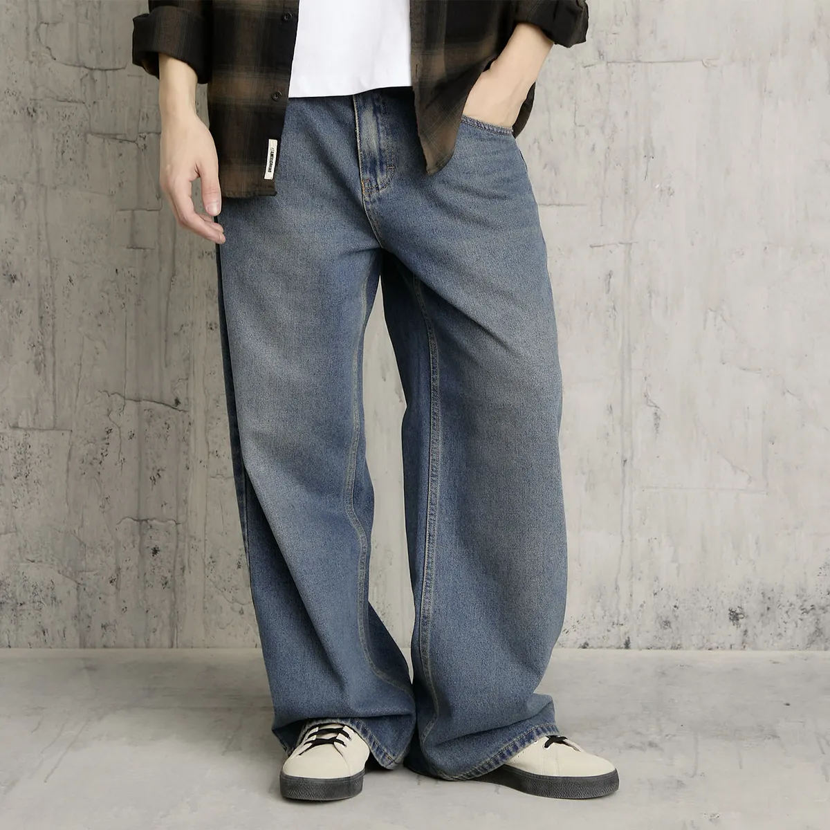 AMERICANINO - Jeans Baggy Hombre Americanino