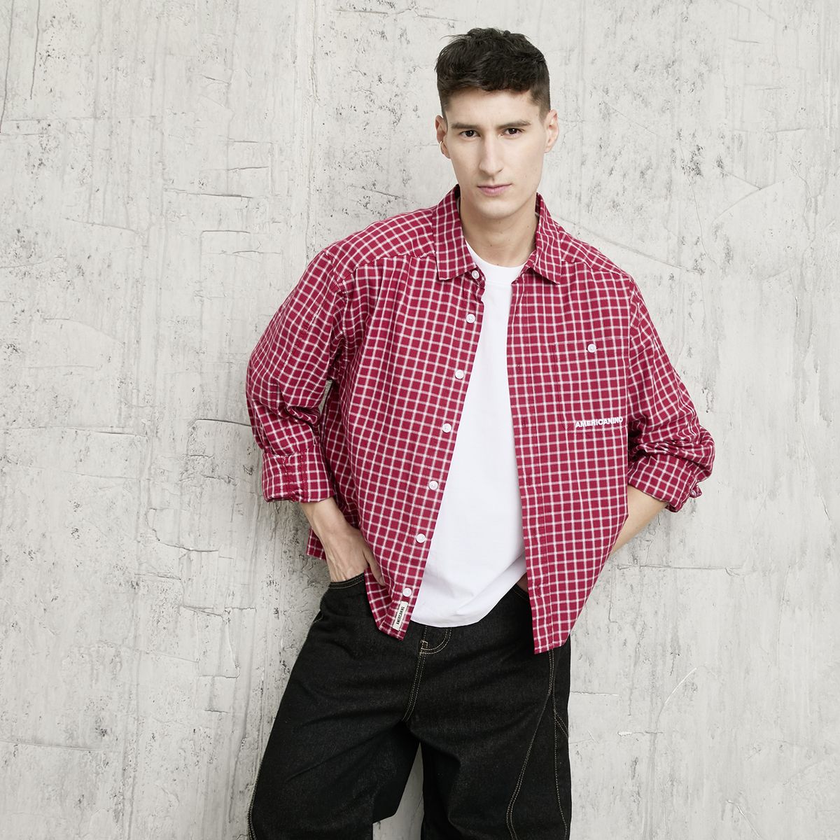 AMERICANINO - Camisa Hombre Americanino