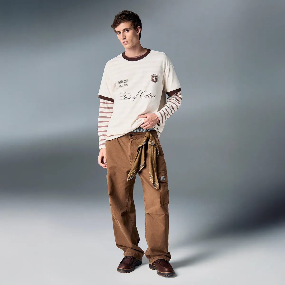 AMERICANINO - Pantalón Cargo Hombre Americanino