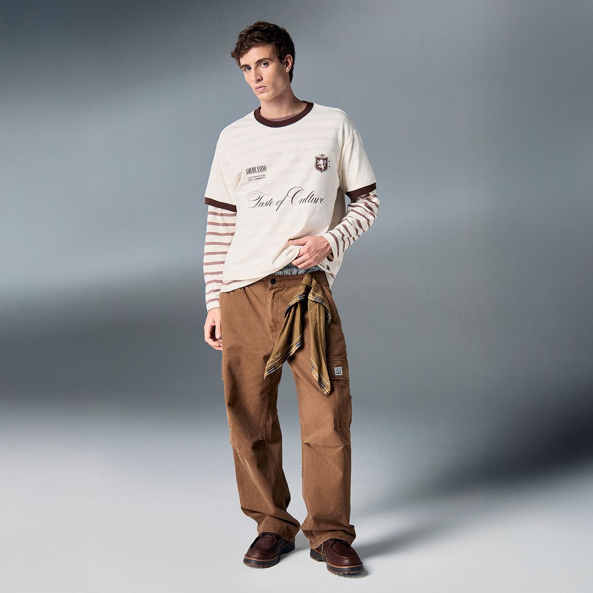 AMERICANINO - Pantalón Cargo Hombre Americanino