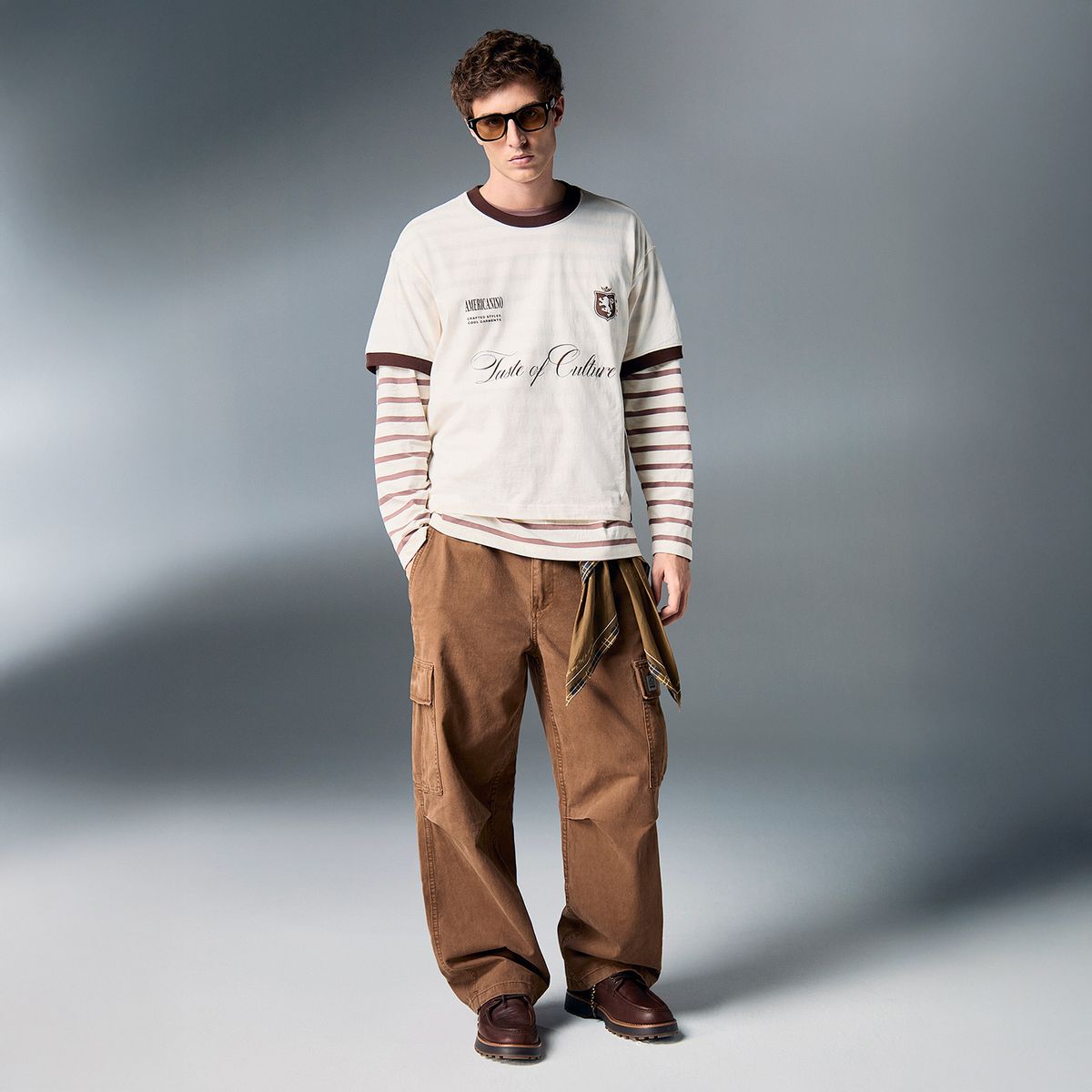 AMERICANINO - Pantalón Cargo Hombre Americanino