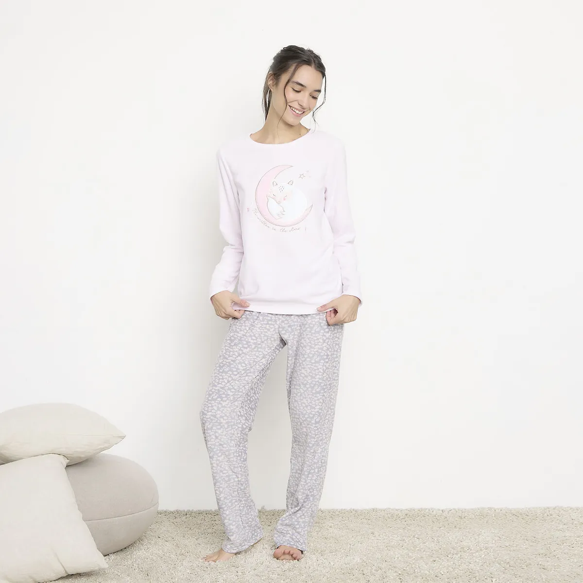 SYBILLA - Pijama Polar Mujer Sybilla