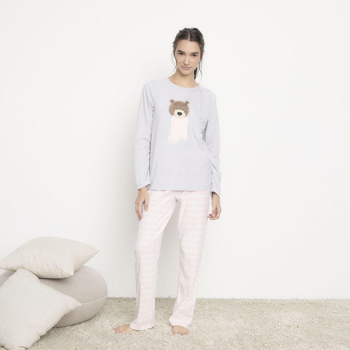 SYBILLA - Pijama Polar Mujer Sybilla