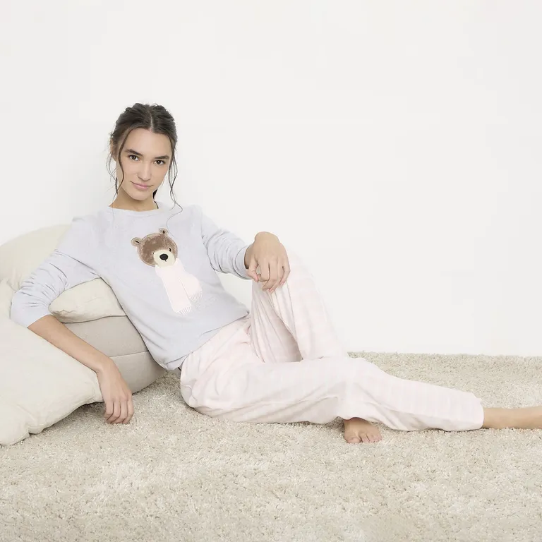 Pijama Polar Mujer