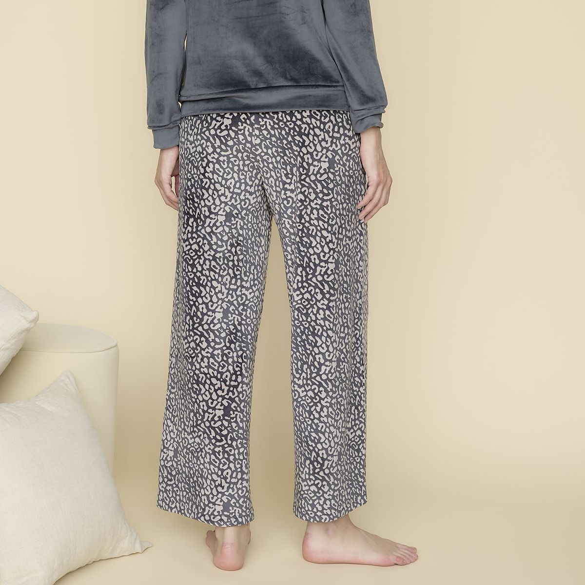 BLU - Pantalón de Pijama Mujer Blu