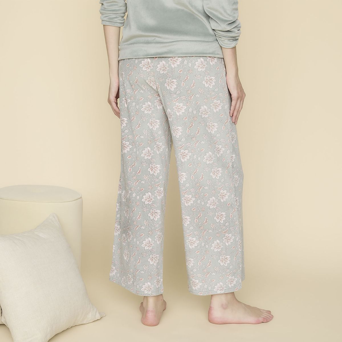 BLU - Pantalón de Pijama Mujer Blu