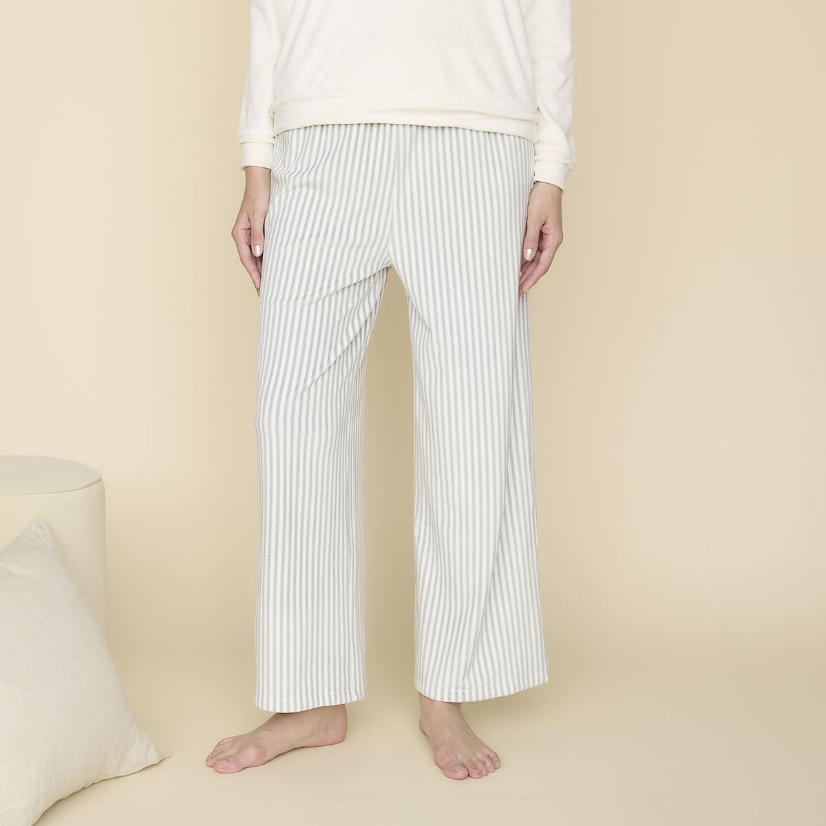 BLU - Pantalón de Pijama Mujer Blu