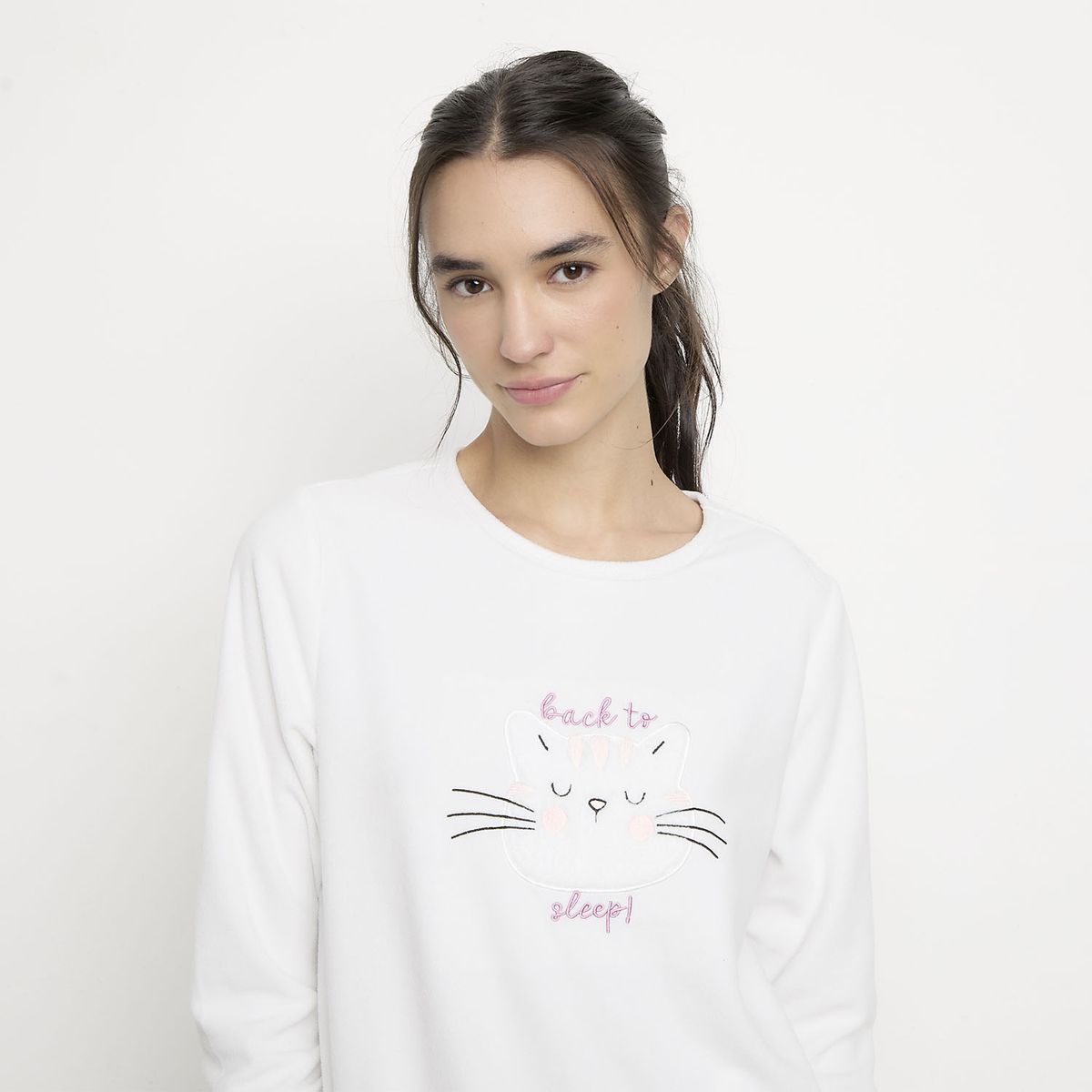 SYBILLA - Polera De Pijama Mujer Sybilla