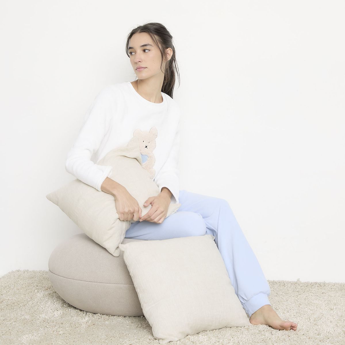 SYBILLA - Pijama Polar Mujer Sybilla