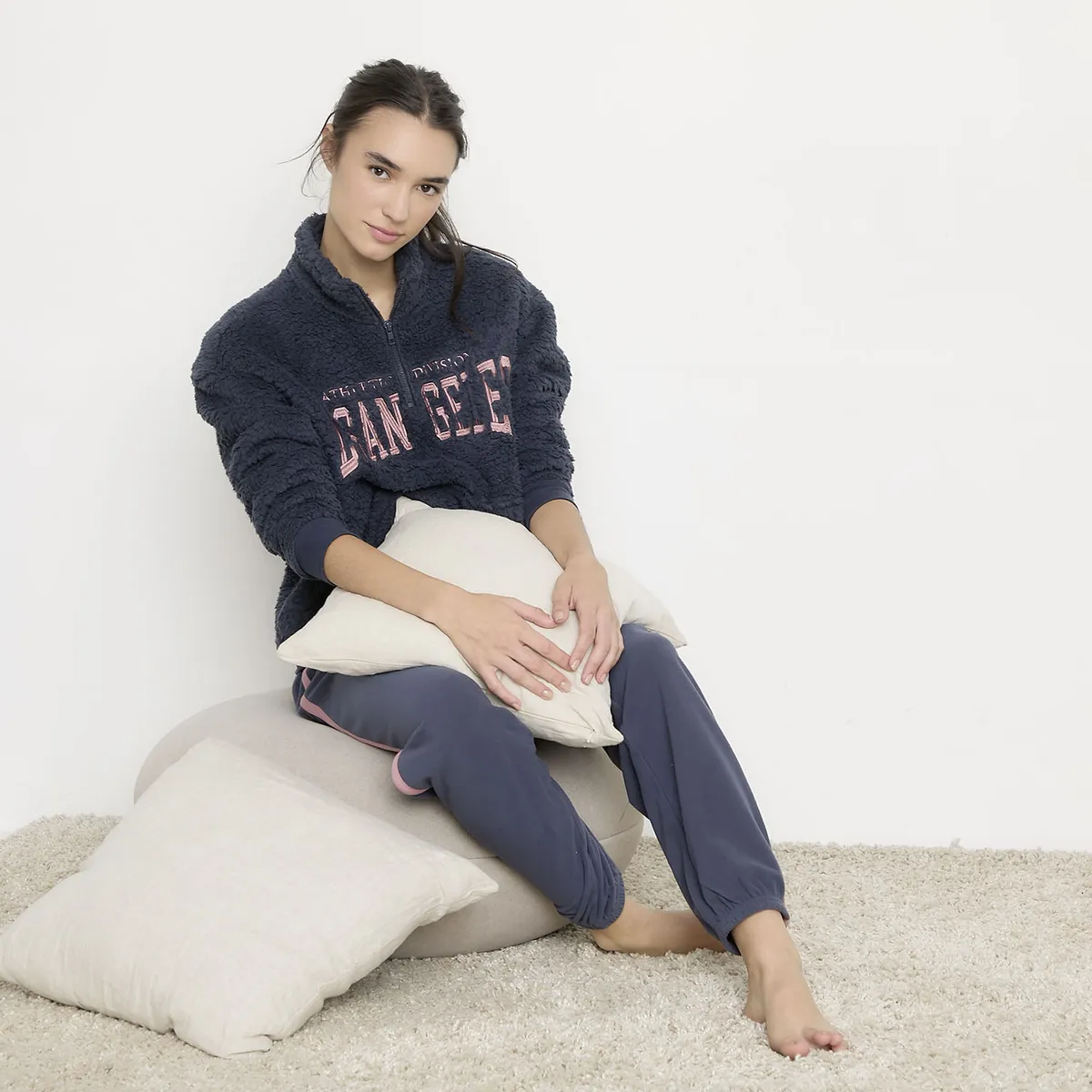 SYBILLA - Pijama Polar Mujer Sybilla