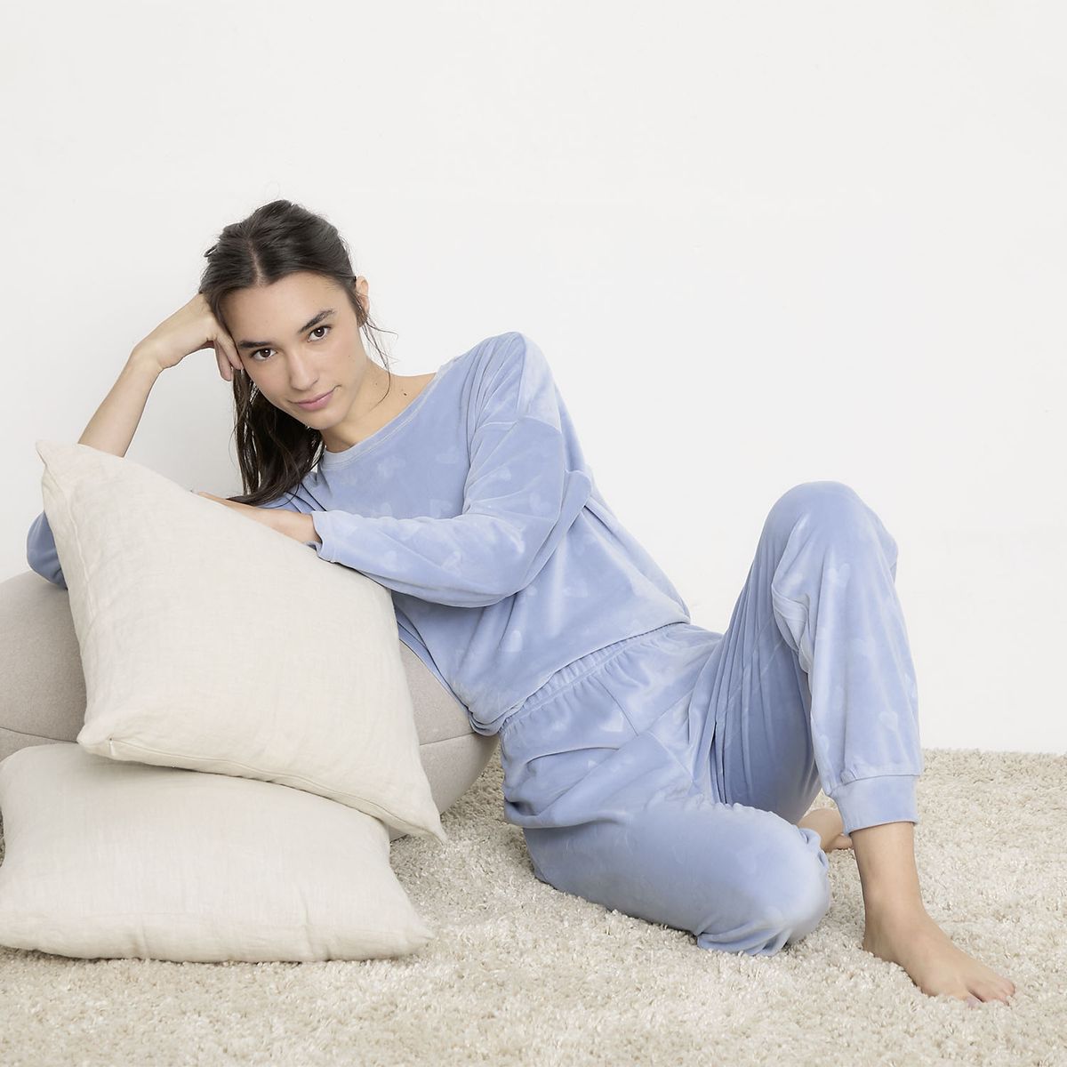 SYBILLA - Pijama Polar Velvet Mujer Sybilla