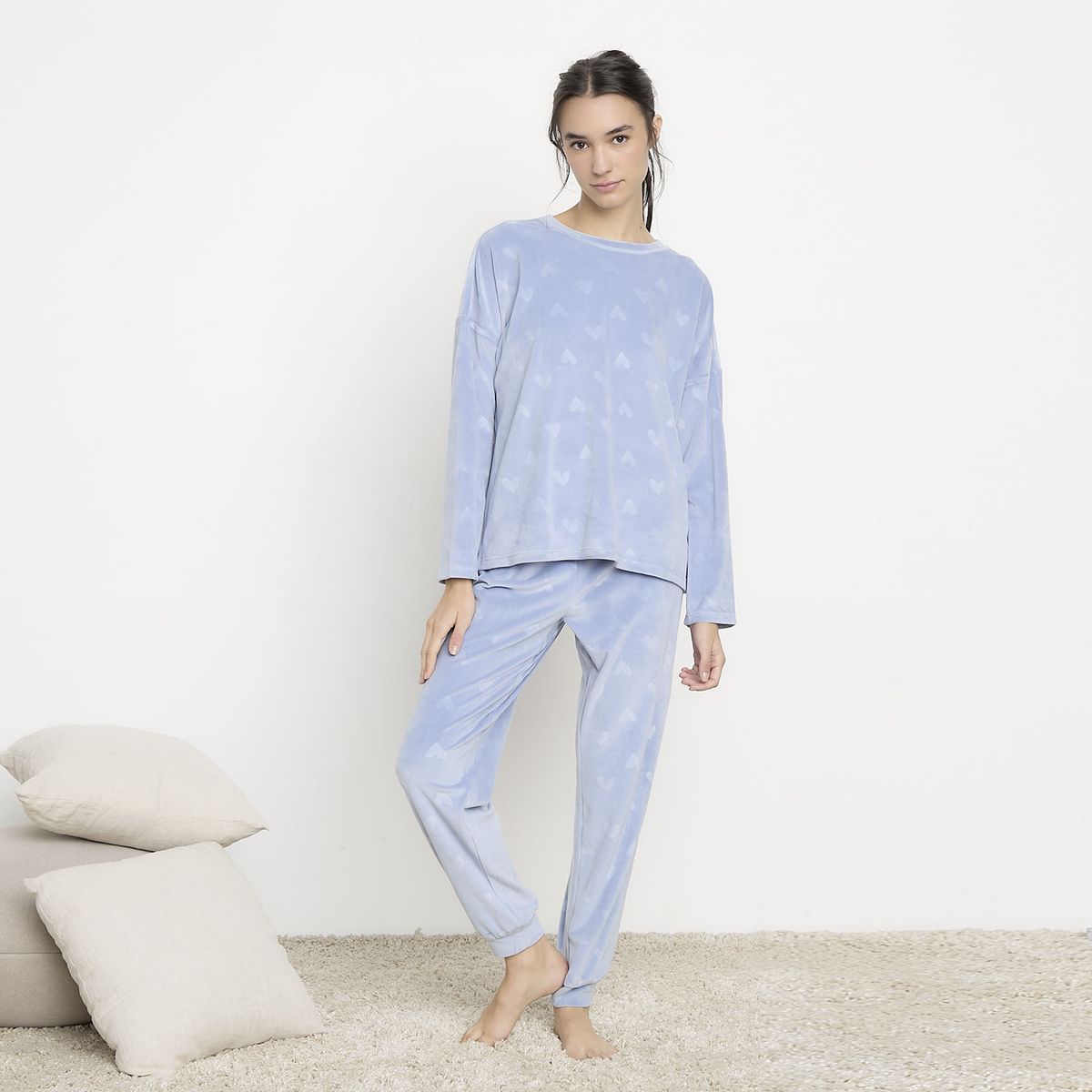 SYBILLA - Pijama Polar Velvet Mujer Sybilla