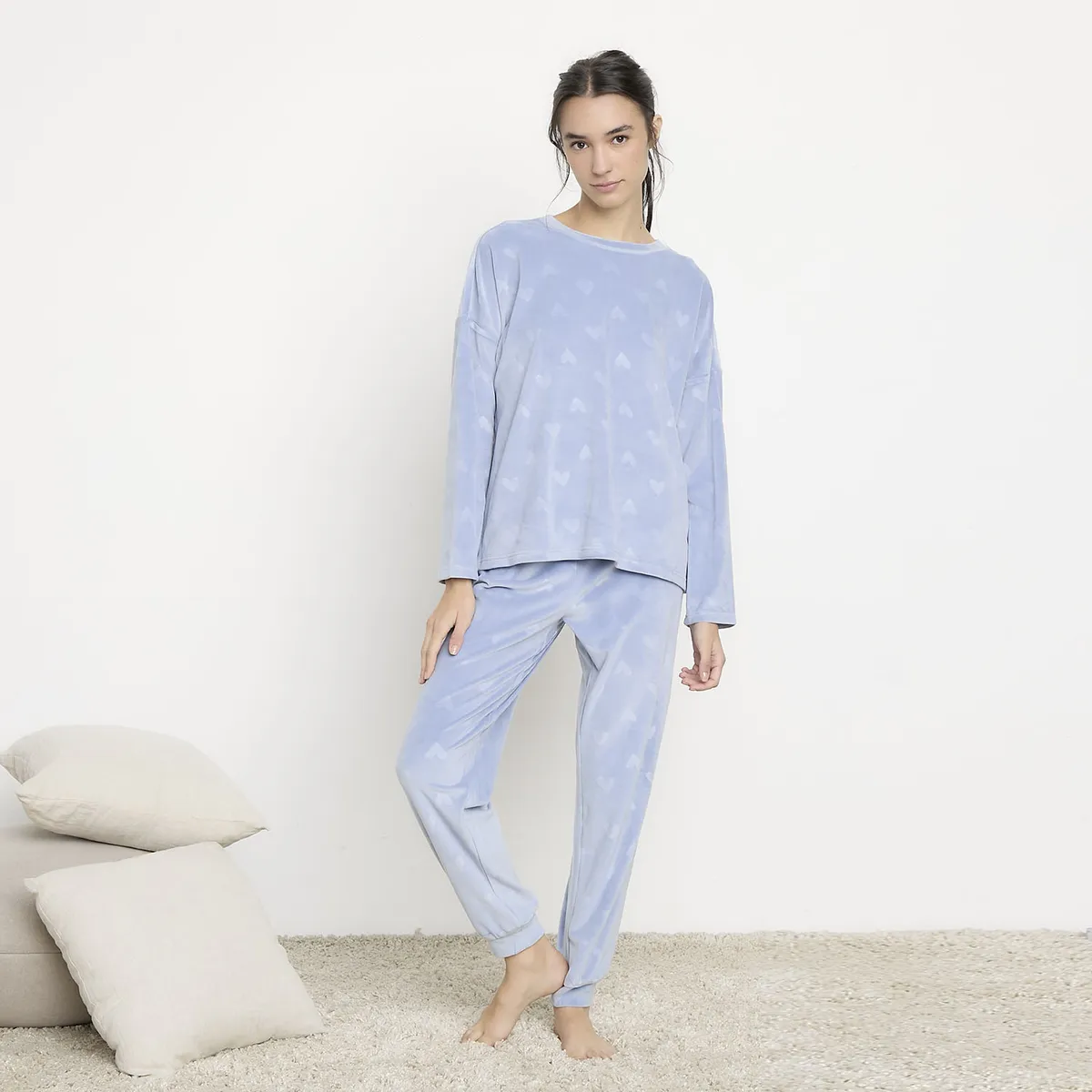 SYBILLA - Pijama Polar Velvet Mujer Sybilla
