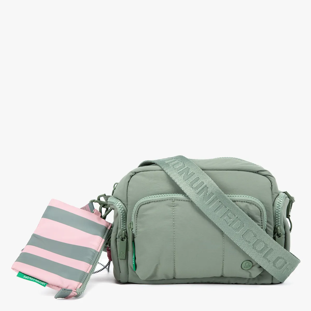 BENETTON - Bandolera + Billetera Mujer Benetton