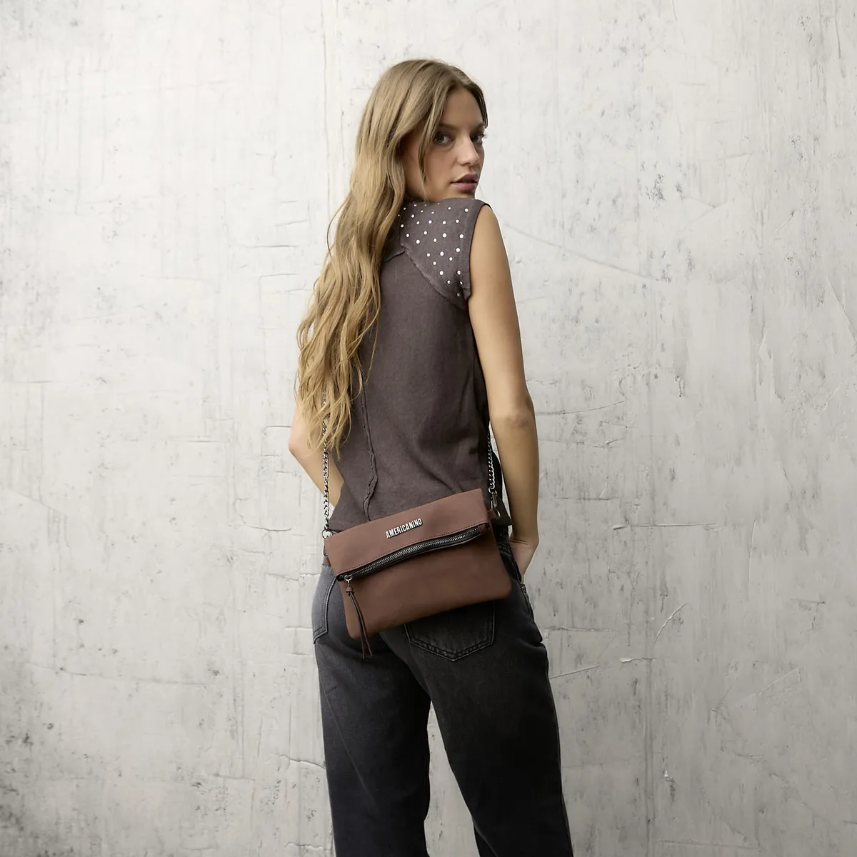 AMERICANINO - Cartera Crossbody Mujer Americanino