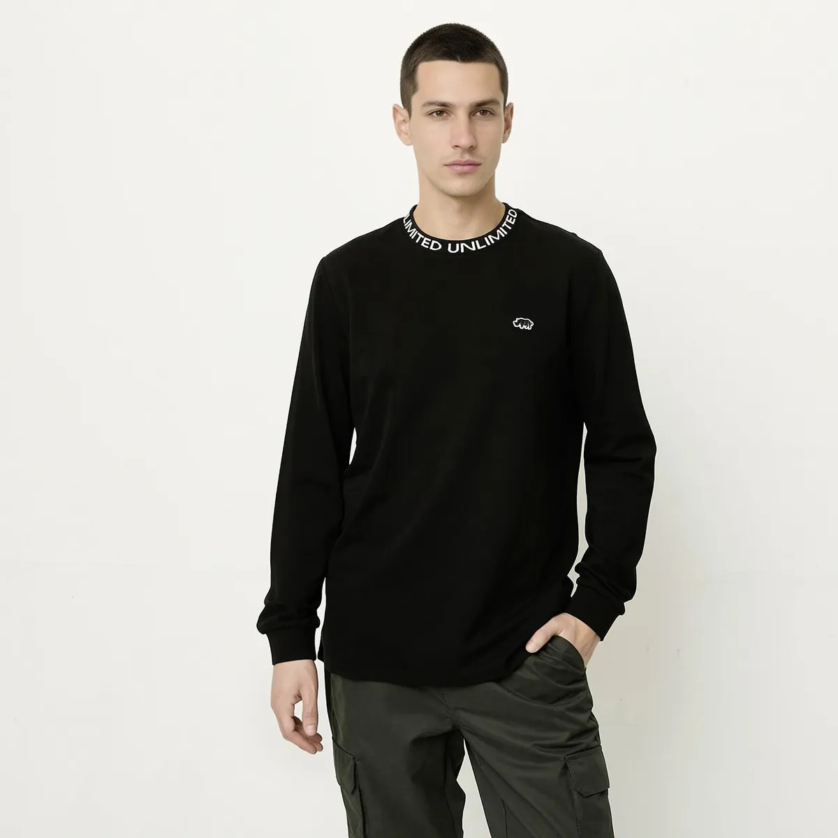 ECKO - Polera Manga Larga Hombre Ecko
