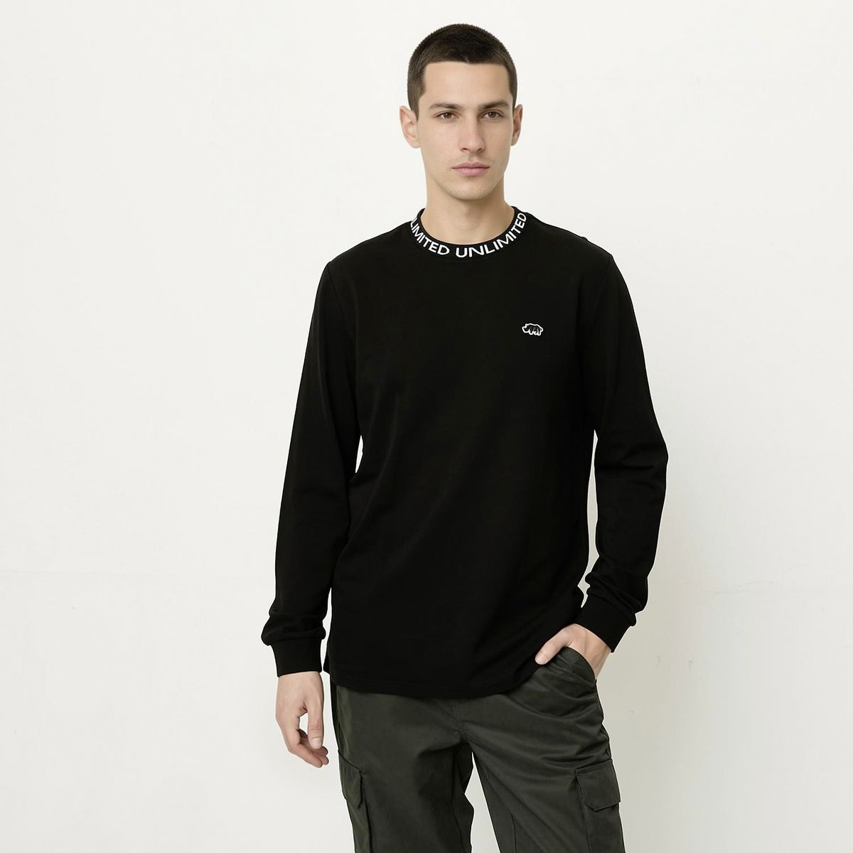 ECKO - Polera Manga Larga Hombre Ecko