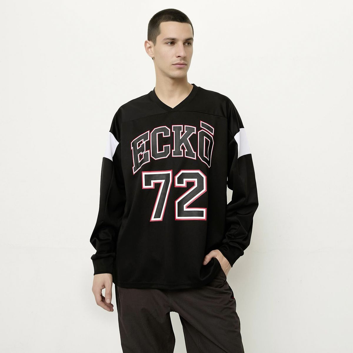 ECKO - Polera Manga Larga Hombre Ecko
