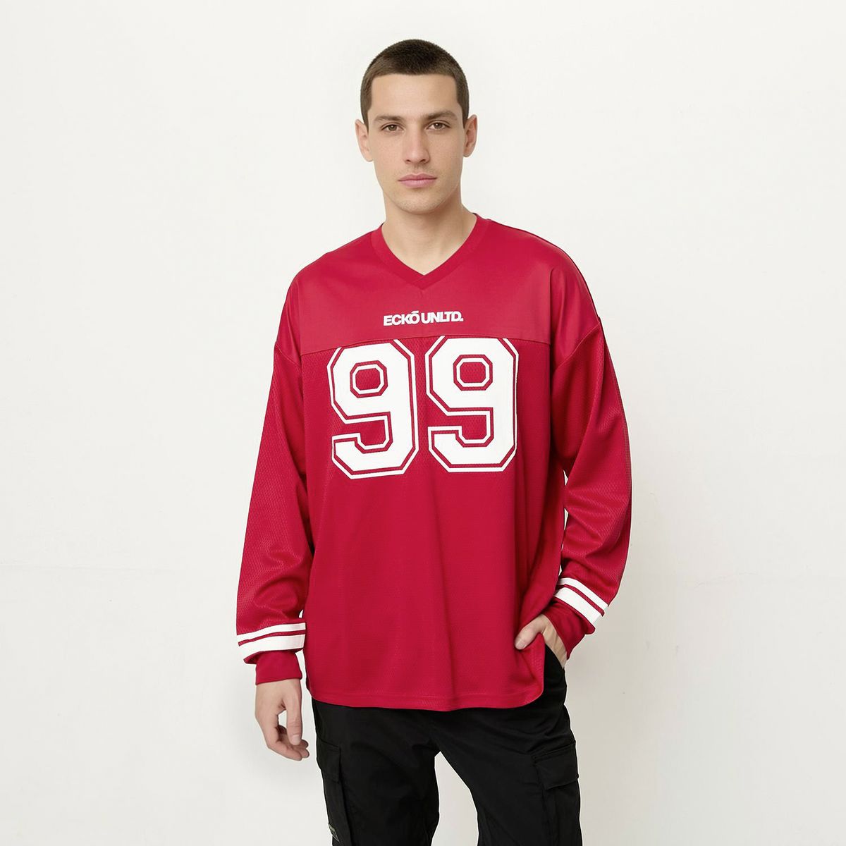 ECKO - Polera Manga Larga Hombre Ecko