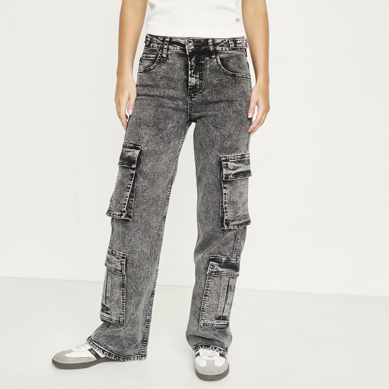 Jeans Cargo Mujer