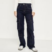 Jeans Cargo Mujer