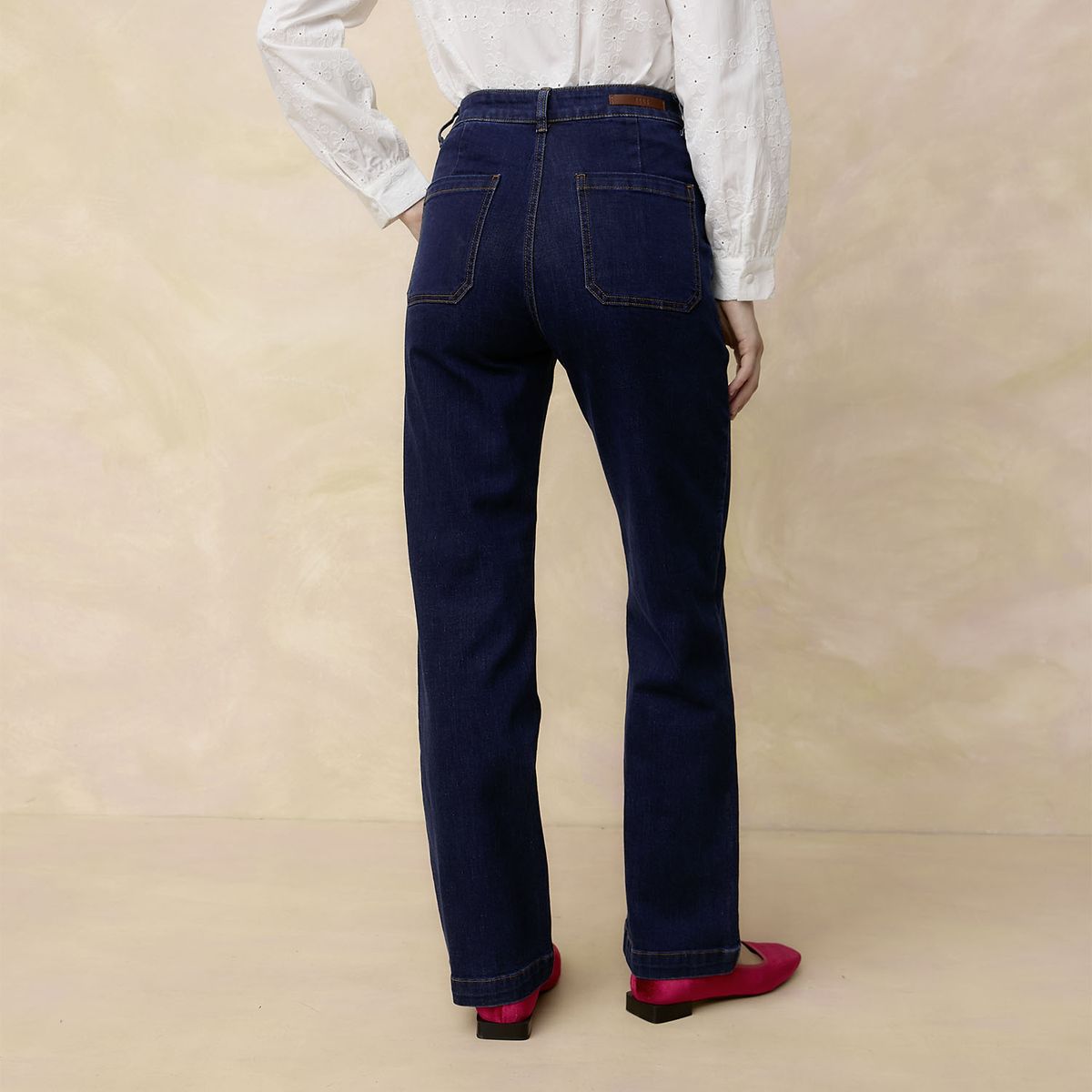 ELLE - Jeans Straight Mujer Elle