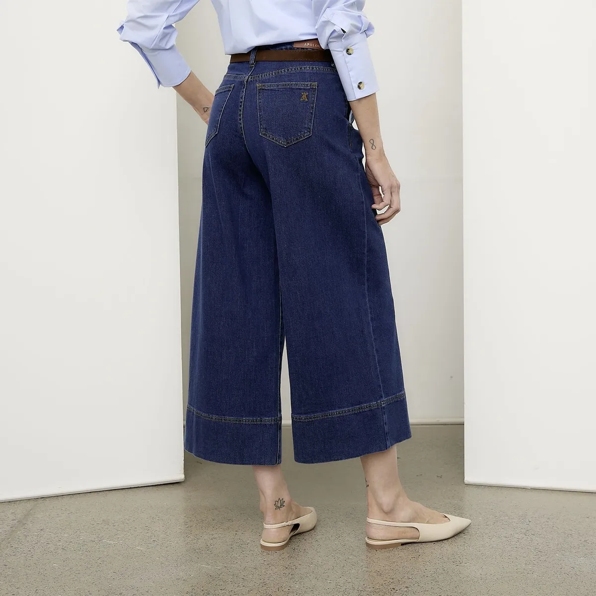 APOLOGY - Jeans Culotte Mujer Apology