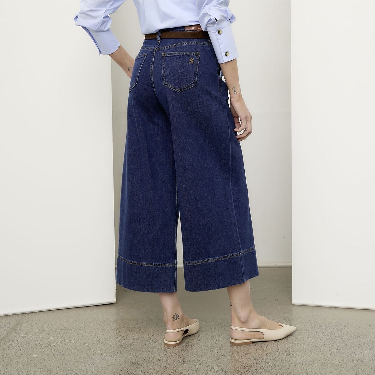 APOLOGY - Jeans Culotte Mujer Apology
