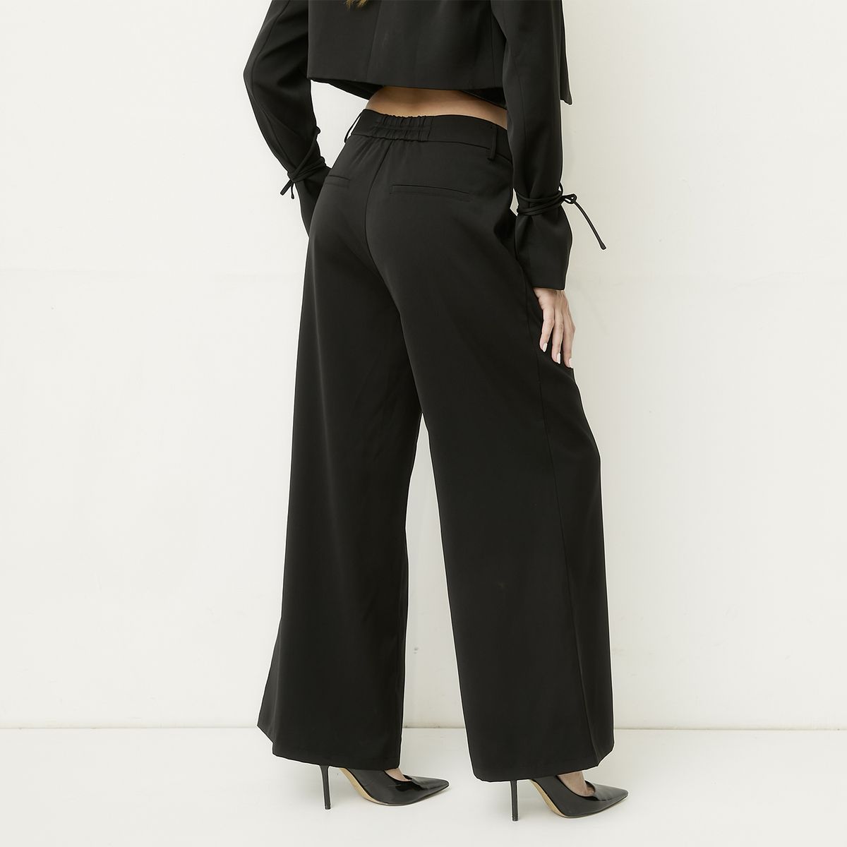 MOSSIMO - Pantalones Fit Wide Leg Mujer Mossimo