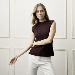 BASEMENT - Polera Sin Mangas Mujer