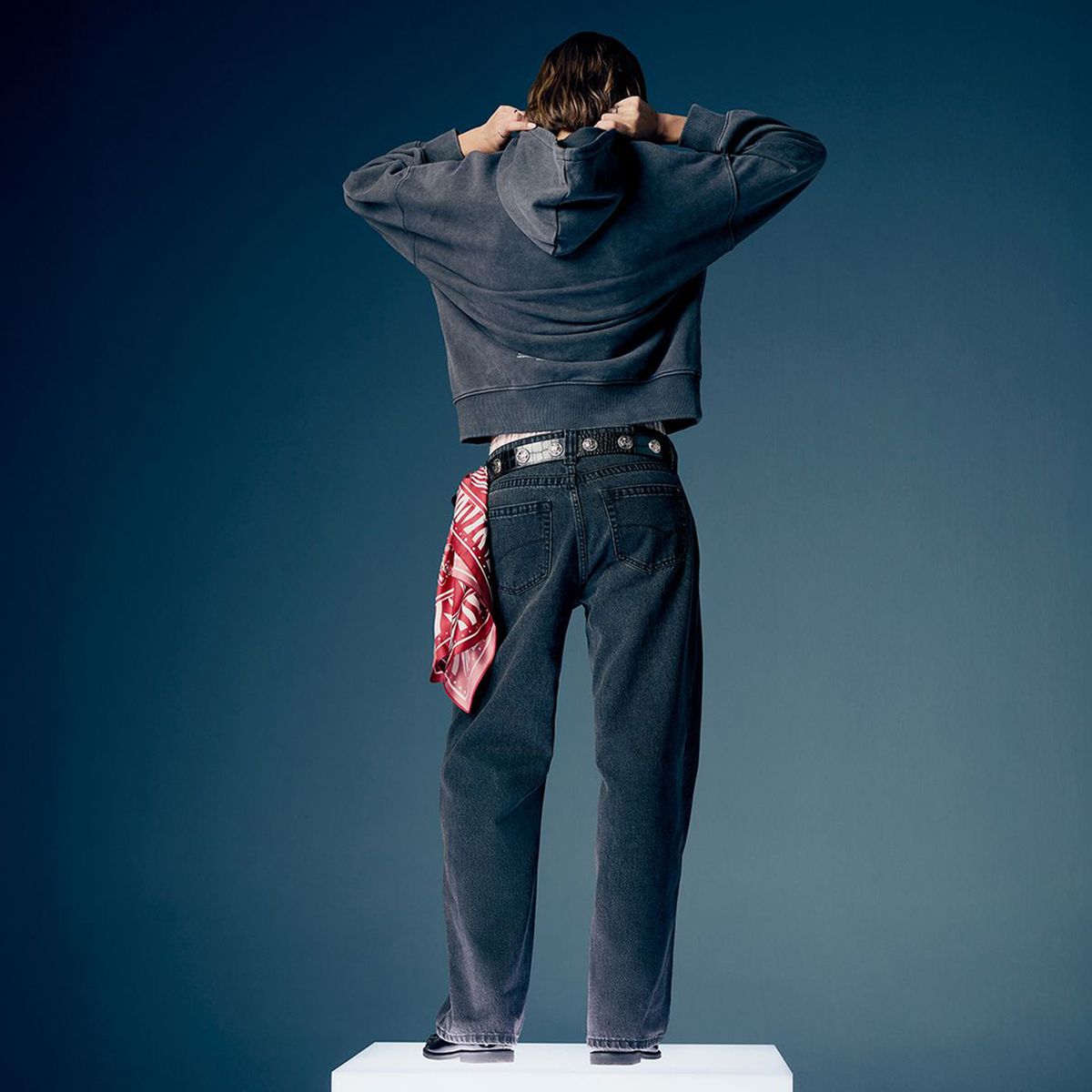 AMERICANINO - Jeans Straight Tiro Bajo Mujer Americanino