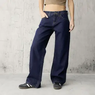 AMERICANINO - Jeans Straight Tiro Bajo Mujer