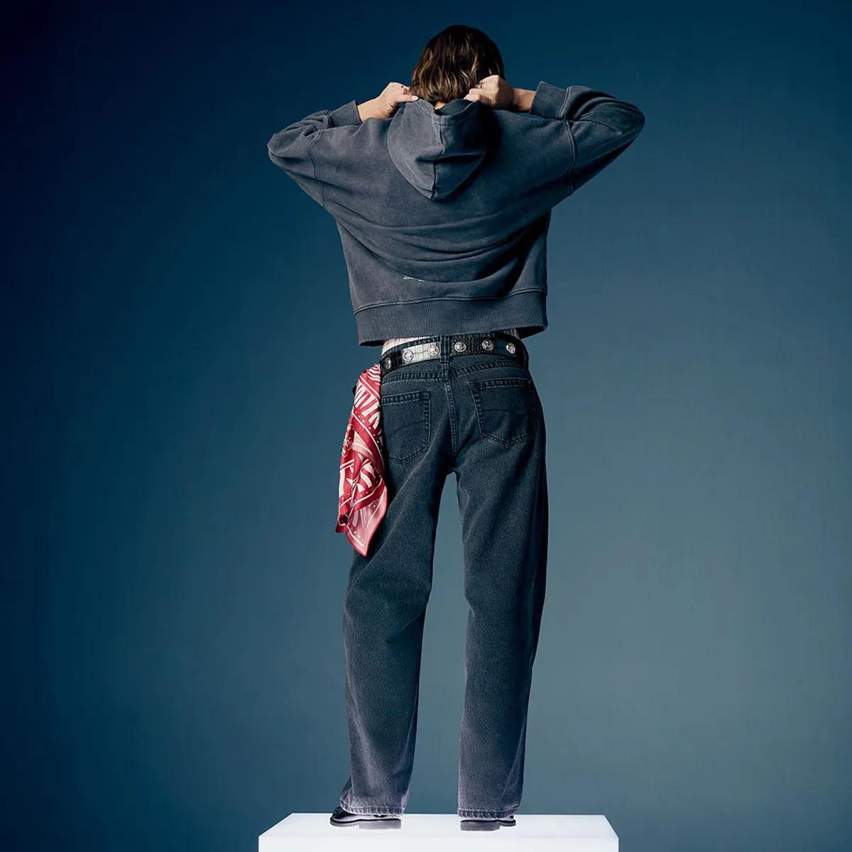 AMERICANINO - Jeans Straight Tiro Bajo Mujer Americanino