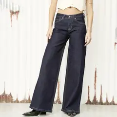 AMERICANINO - Jeans Wide Leg Tiro Bajo Mujer