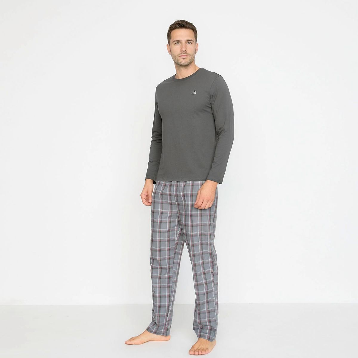BENETTON - Pijama Largo Hombre Benetton