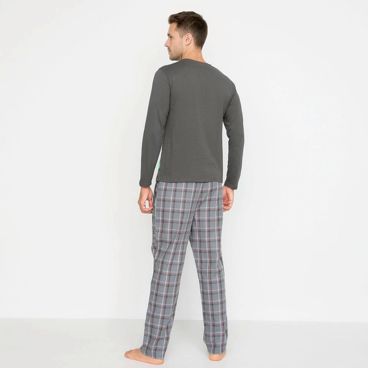 BENETTON - Pijama Largo Hombre Benetton