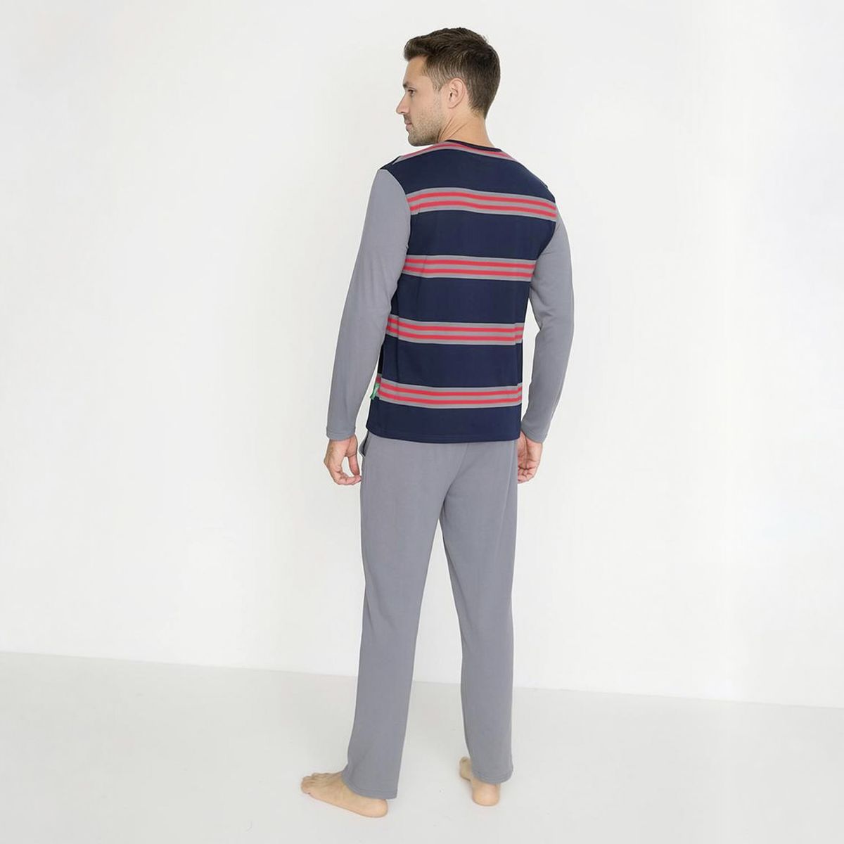 BENETTON - Pijama Largo Hombre Benetton