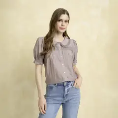 UNIVERSITY CLUB - Blusa Algodón Mujer