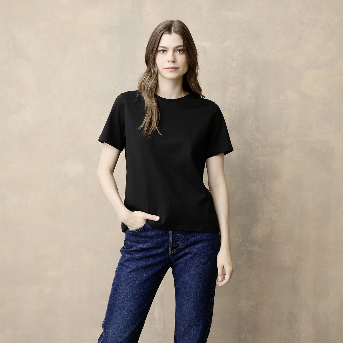 WOLF&HANK - Polera Básica Algodón Pima Wolf&Hank