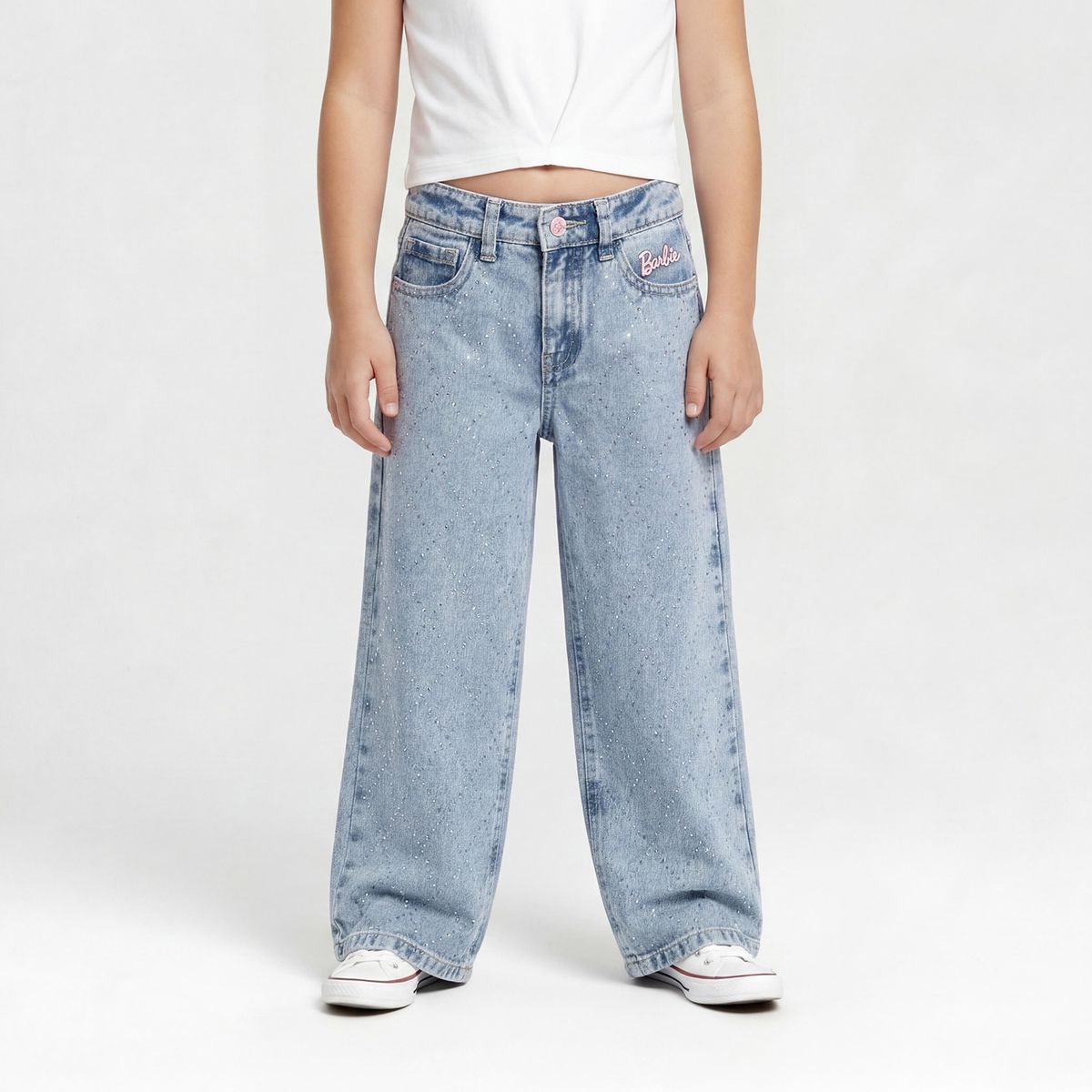 BARBIE - Jeans Niña Con Brillos Barbie
