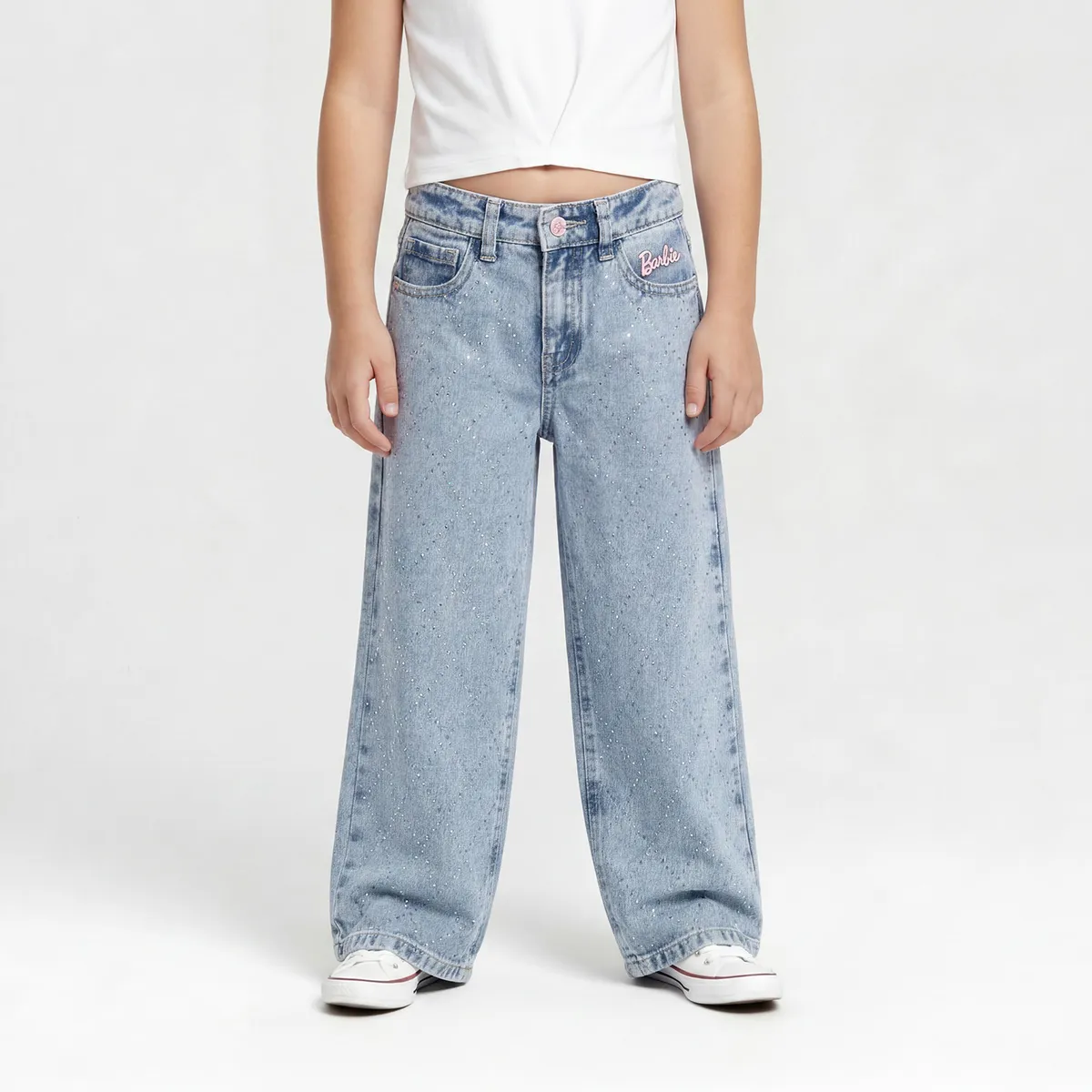 BARBIE - Jeans Niña Con Brillos Barbie